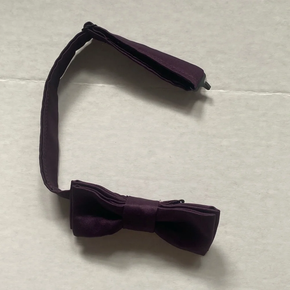 Bow tie children’s Plum color